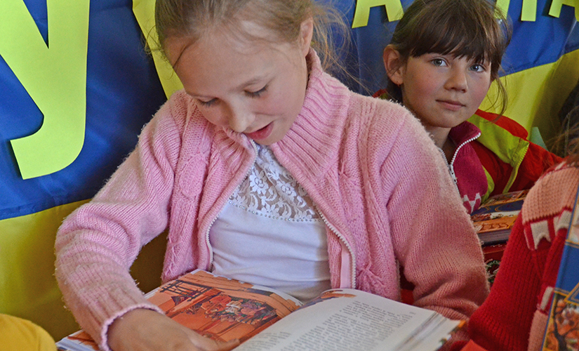 UKRAINE’S ORPHANS AND DISPLACED CHILDREN FIND COMFORT IN GOD’S WORD